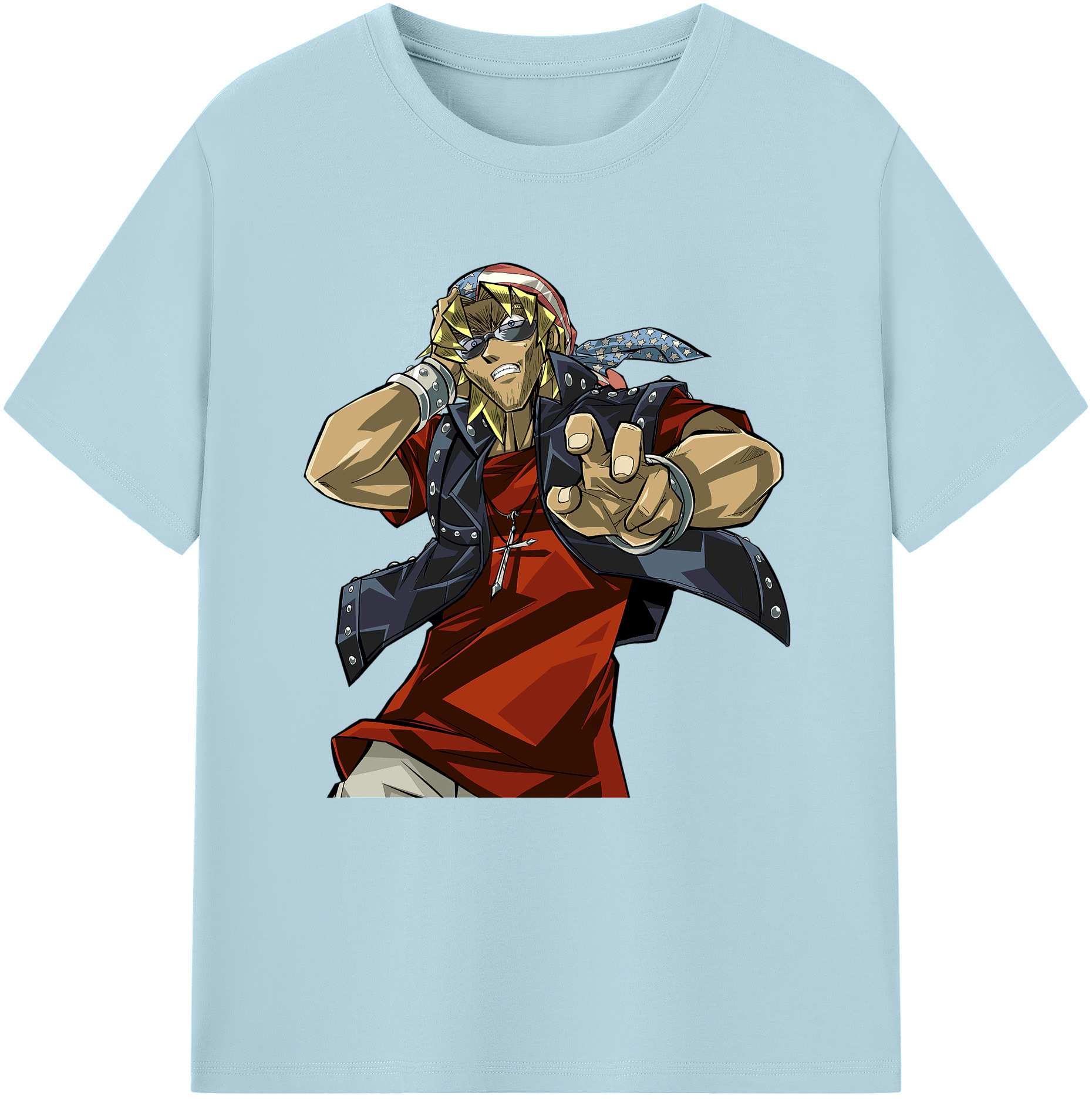 （画像用） 遊☆戯☆王 Yu-Gi-Oh! 綿100％半袖Tシャツ（フロントプリント）